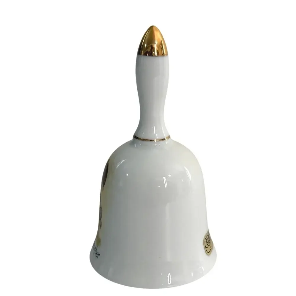 Vintage Precious Moments Enesco “love one another” porcelain bell